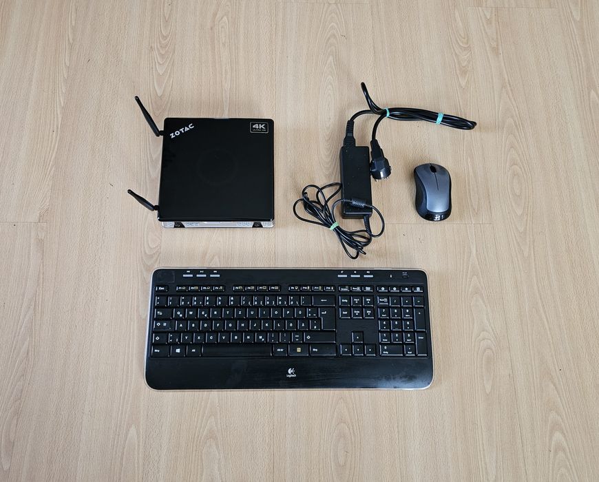 ZOTAC MiniPC ZBOX-ID91 4K UHD i3 4130T 8GbRAM 120GbSSD Bluetooth Win10