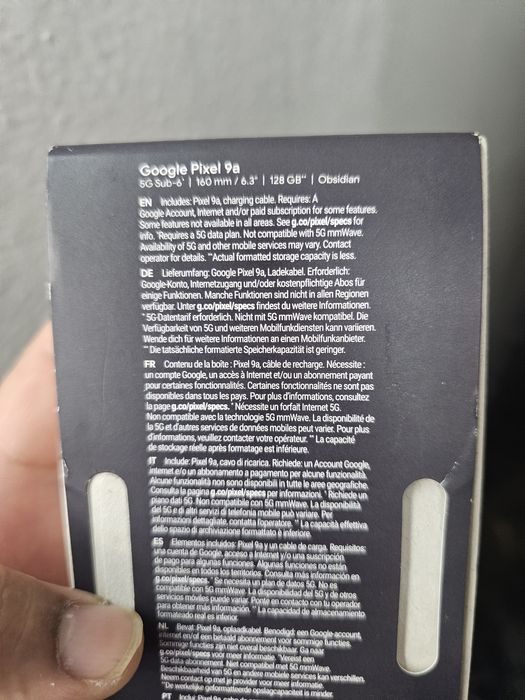 Google pixel 9a 128gb