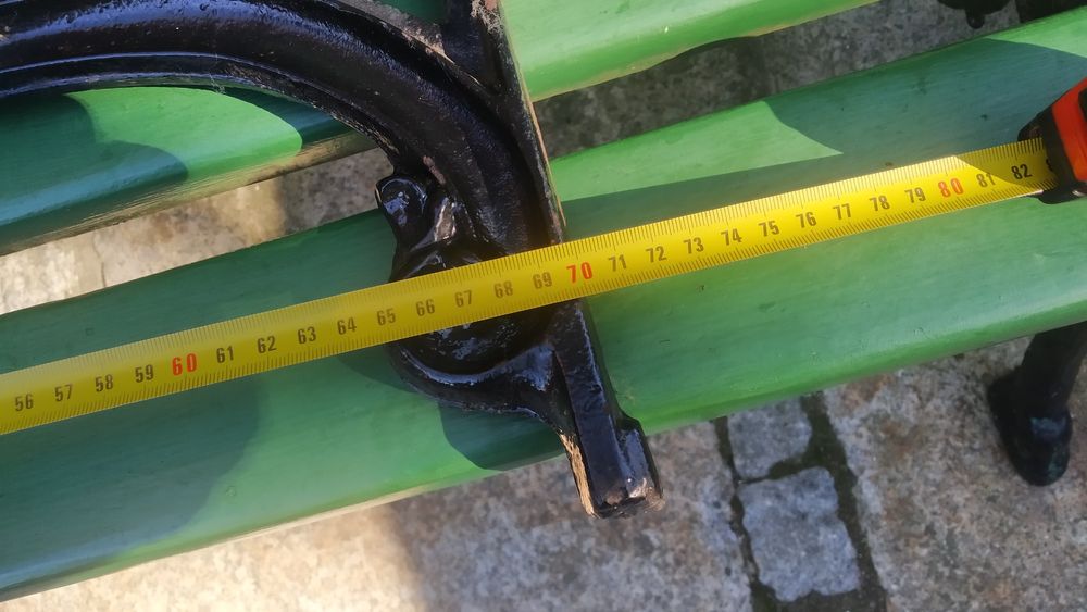 Zabytkowe nogi żeliwne stół ogród