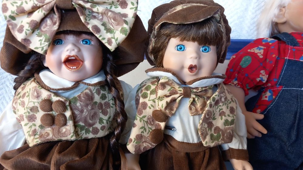 10 Bonecas de porcelana