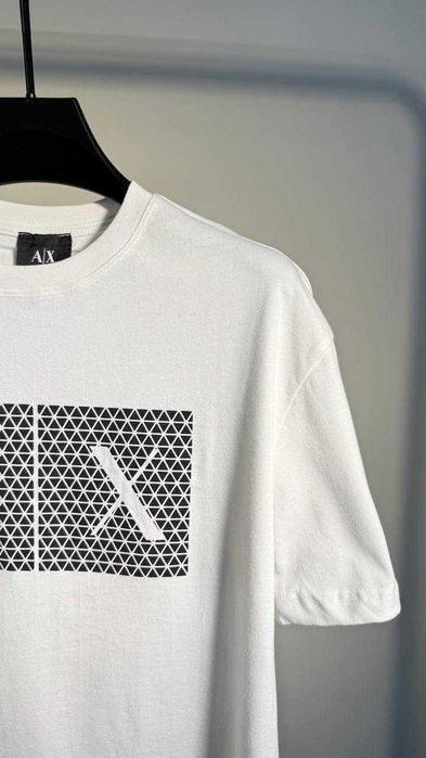 Чоловіча  мужская футболка Armani Exchange  White