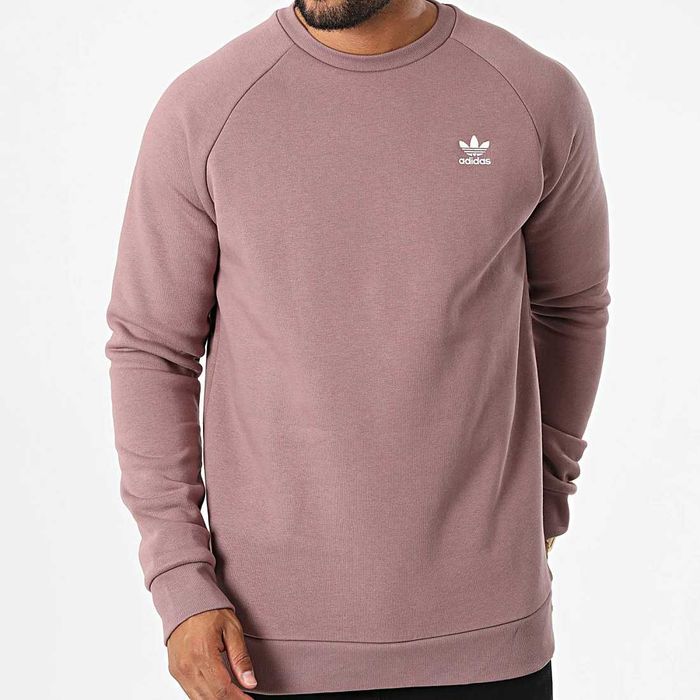 Bluza Męska ADIDAS ORIGINALS Essential Crew fiolet (HJ7991) r.XS