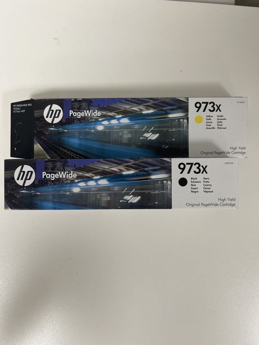 HP 973x - Tinteiros preto e amarelo