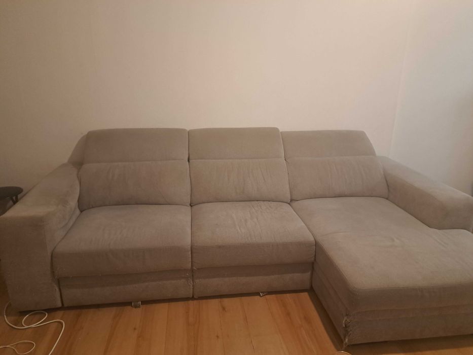 Sofá 4 lugares Chaise Longue