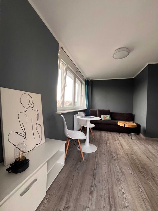 Kawalerka w centrum Stargardu - duży balkon