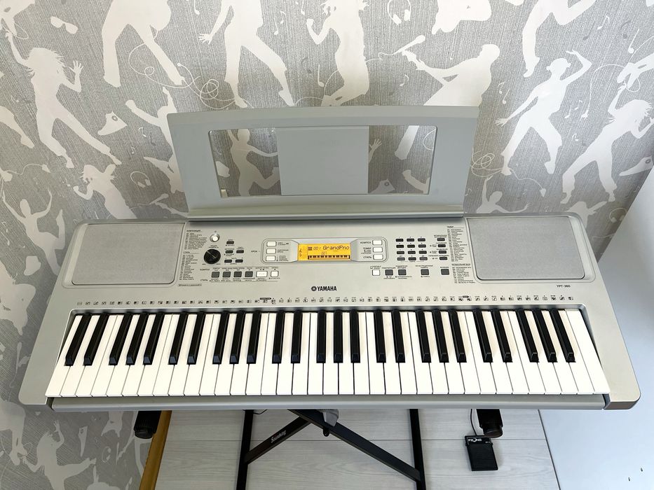 Професійний Синтезатор Yamaha YPT-360!!! Динамічна модель!!
