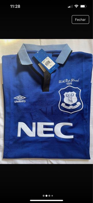 Camisola Everton 1995/96