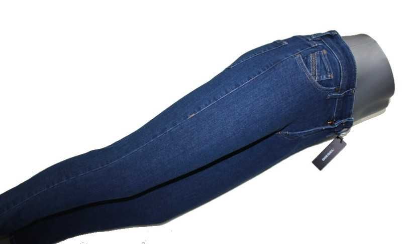 Jeansy Diesel Slandy damskie - Super Skinny 00SXJM nowe oryg. -W33/L30