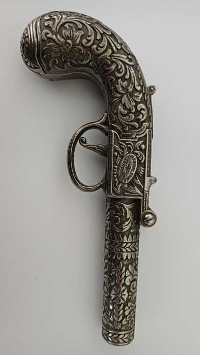 Pistola decorativa  de Bolso "Charing Cross" de Londres (1795).i