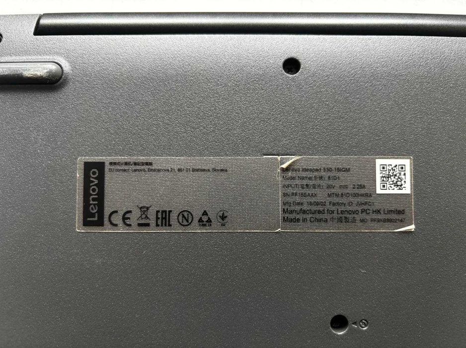 Ноутбук 330-15IGM • 4 ГБ • 500 ГБ • робочий стан