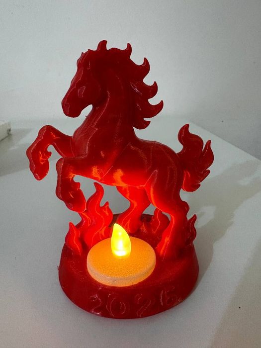 Фігурка «Вогняний Кінь 2026» Огненная лошадь