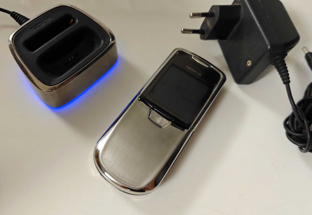 Nokia 8800 Classic Silver Edition ! Made in Germany ! НОВЫЙ ! Life timer 15 минут !