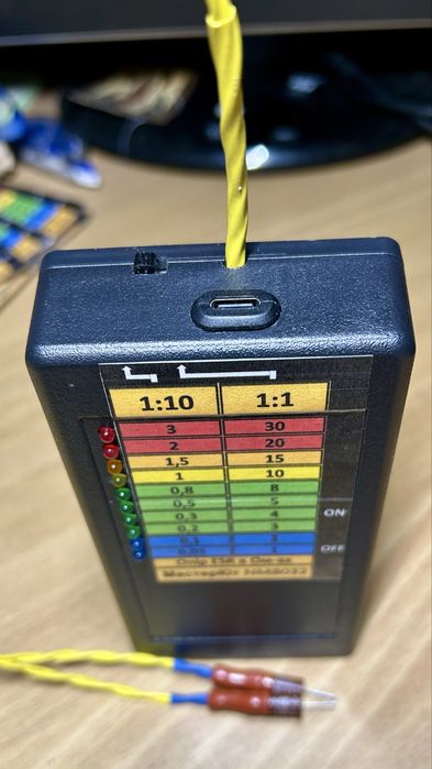 Прибор ESR метр Мастеркіт NM8032 Li-ion SMD