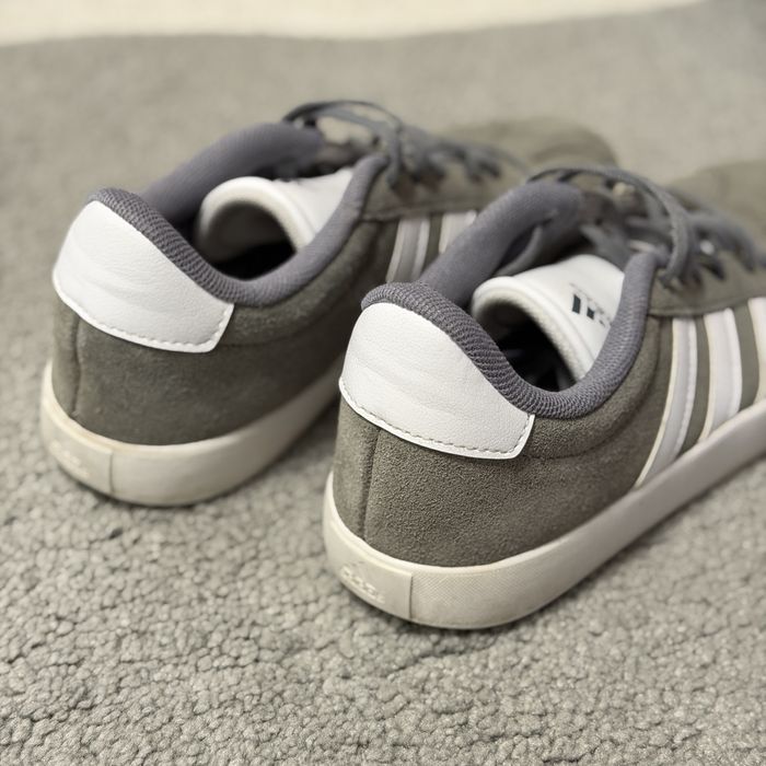 Дитячі кросівки Adidas Court, Сірий/Білий , розмір 36 (23 см)