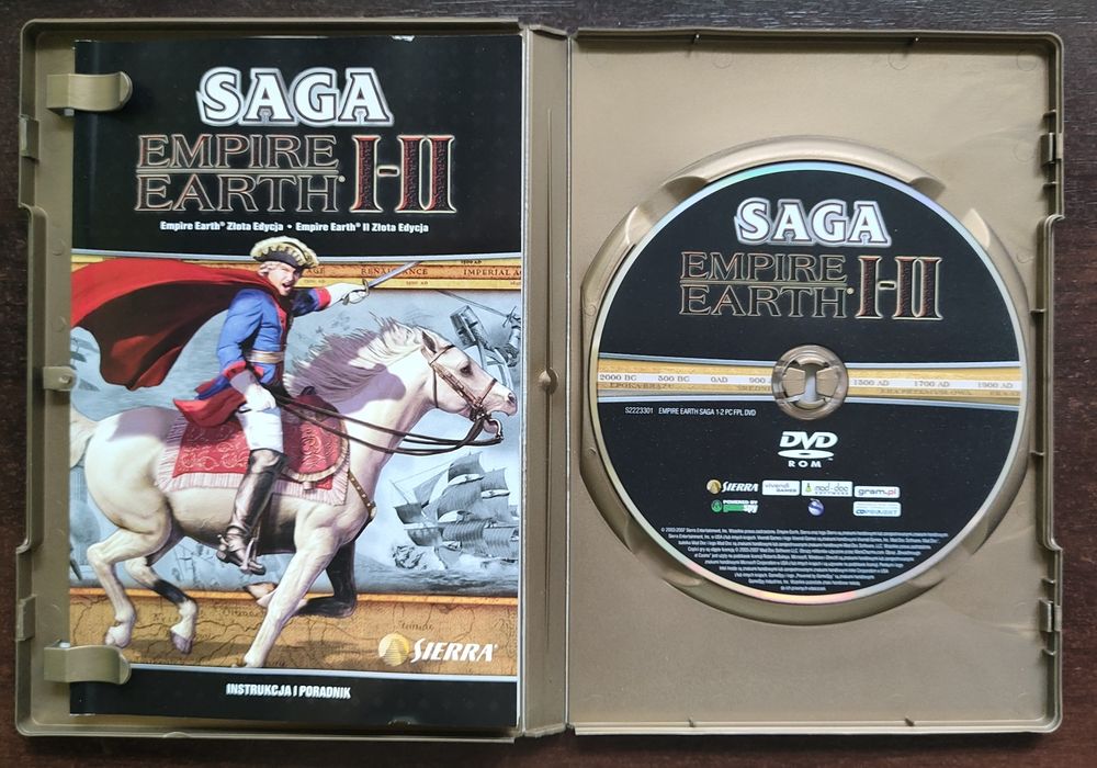 Saga Empire Earth I - II PC