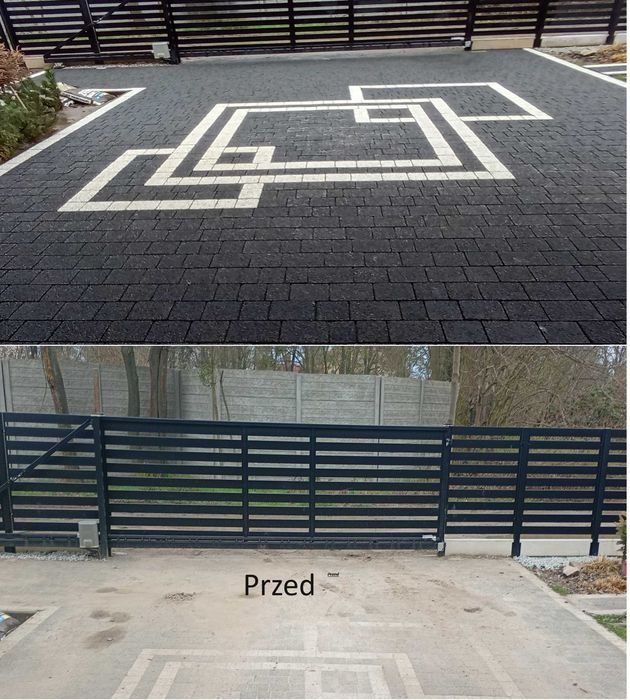 Mycie kostki brukowej, Elewacji, Ogrodzeń, Dachów. Promocyjne Ceny 8zł m2! Profesjonalnie. Terminowo