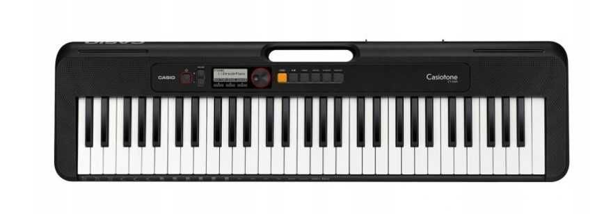 Keyboard Casio CT-S200 BK + Zasilacz ZESTAW! TANIO