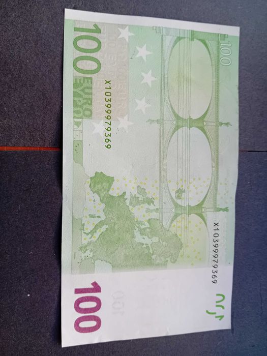 coleção notas 200,100,50,20,10,5€, novas de 2002