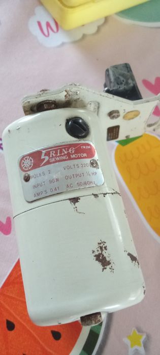 Motores pedal e peças de máquina de costura