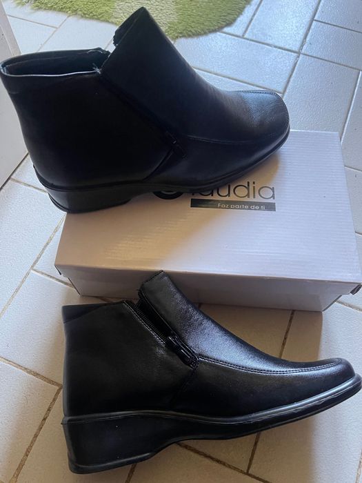 Botas pretas quentes (novas)