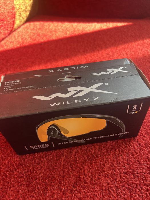 Окуляри балістичні Wiley X Sabre Advanced mod.308 3 лінзи