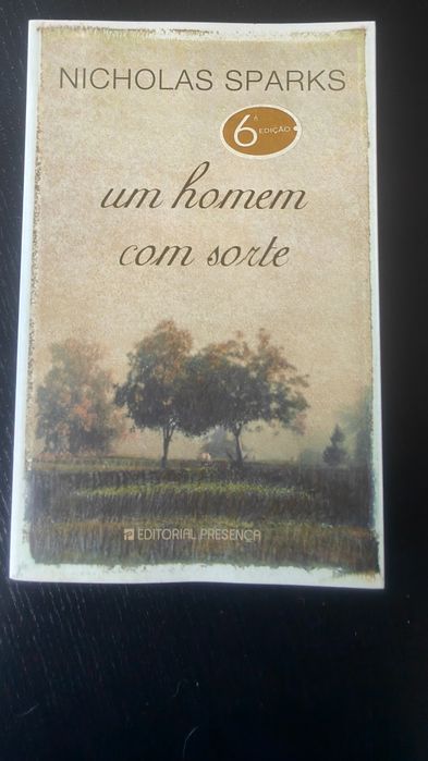 Livro Um Homem com Sorte, de Nicholas Sparks