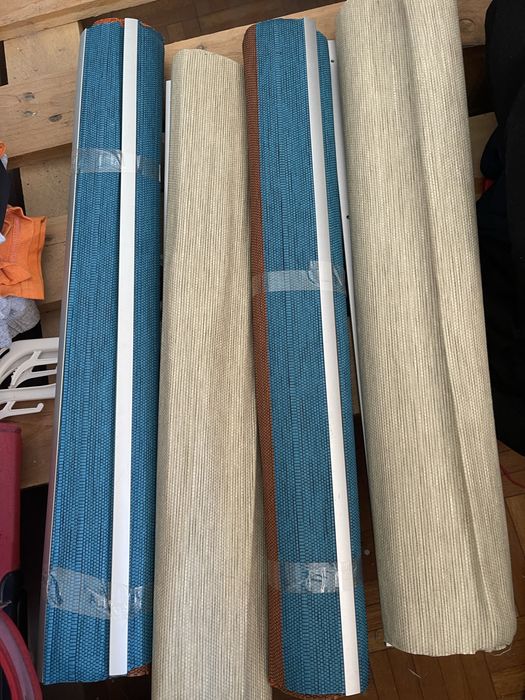 Cortinas de correr  em ótimo estado