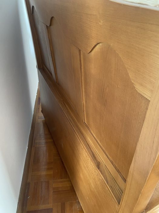 Banco/baú madeira maciça