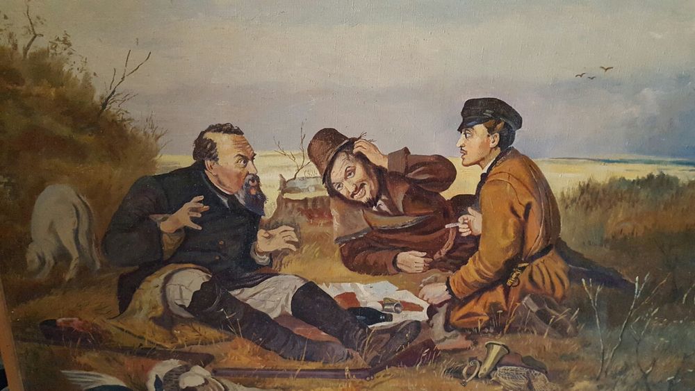 Охотники на привале