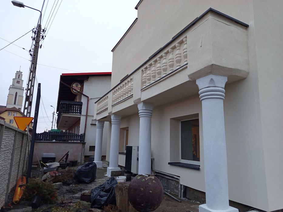 Docieplenia budynków . elewacje