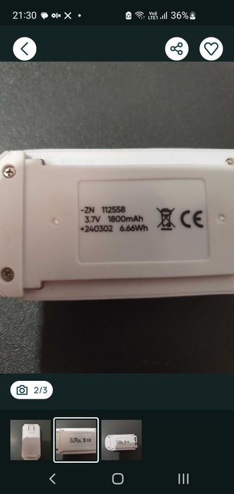 bateria do drona GT3  I1PRO D16 mini CZ06
- i innych
