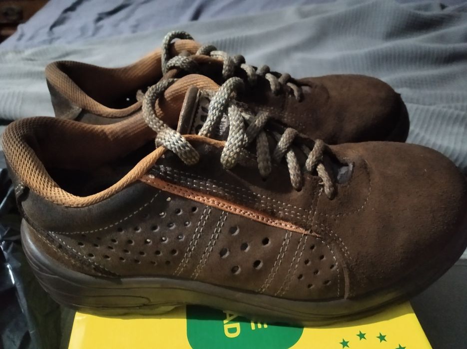 Sapato de segurança para trabalho biqueira de aço número 40