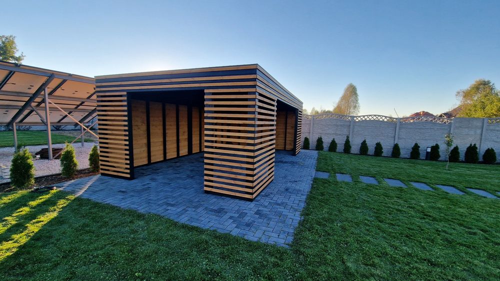 Nowoczesna Altana Ogrodowa ATENA v2 4x7