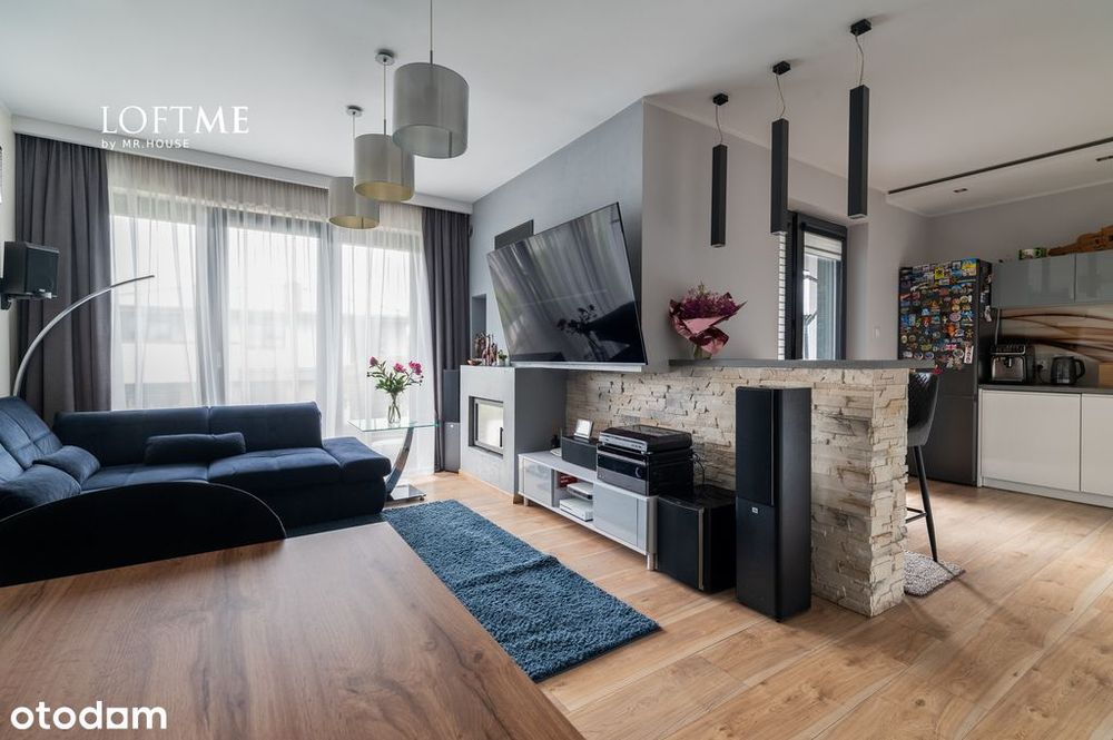 Przestronny apartament między naturą a miastem.