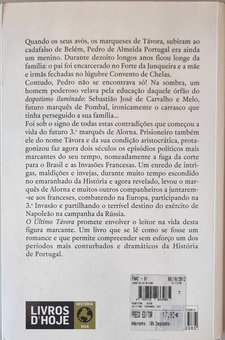 O Último Távora - Intriga, Ódio e Tragédia...
