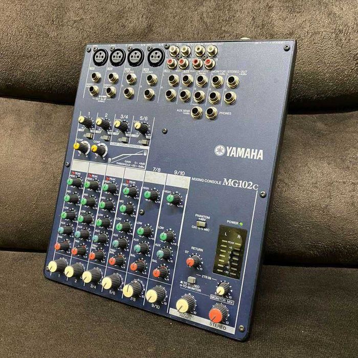 Mesa de Mistura Yamaha MG102c – Como Nova + Transformador Original