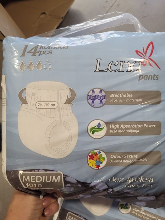 Fraldas-Cueca Incontinência Tam M 14uni.