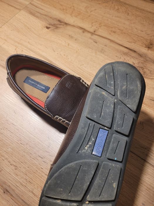 Buty Tommy Hilfiger 43 skóra brązowa