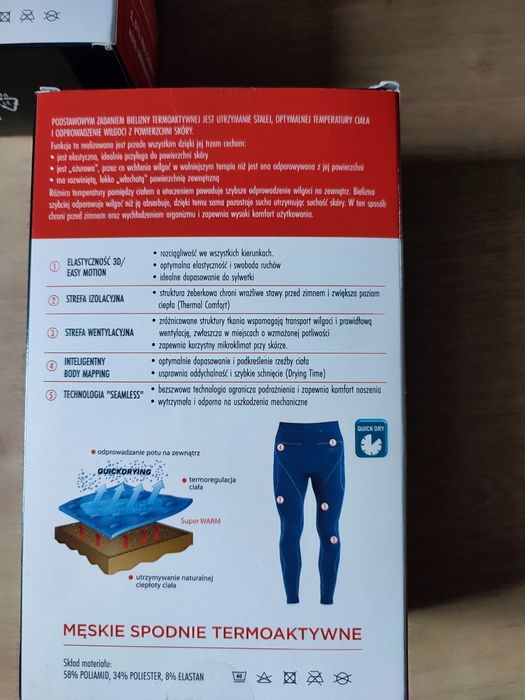 Bielizna termoaktywna rozm. M/L  Nowa