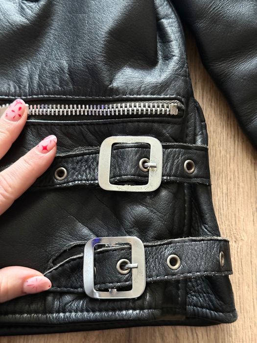 Skórzana kurtka motocyklowa