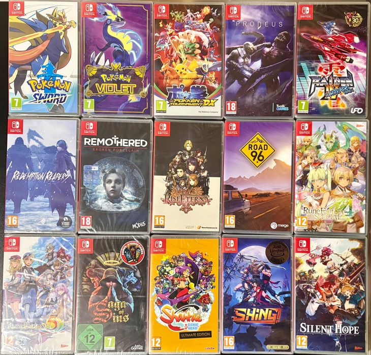 JOGOS Nintendo Switch (Novos/Selados) | Portes Grátis | Ler Descrição↓
