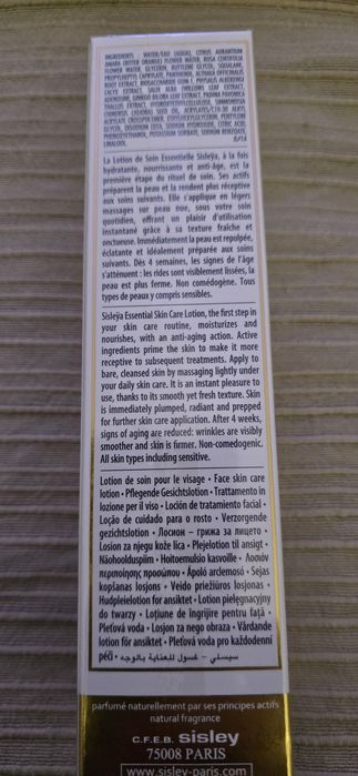 Sisleÿa Essential Skin Care Lotion – Sisley Paris