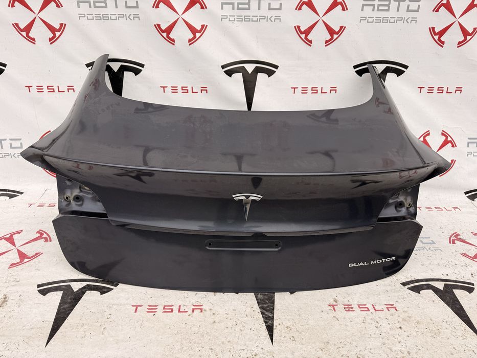 Ляда кришка багажника тесла 3 tesla model 3 ресталінг 2021 2013