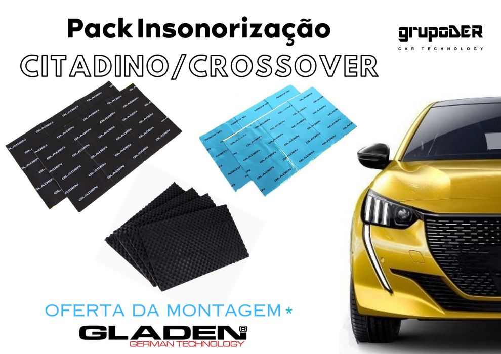 Pack's de Insonorização Gladen Completos