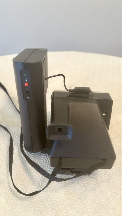 Polaroid com flash