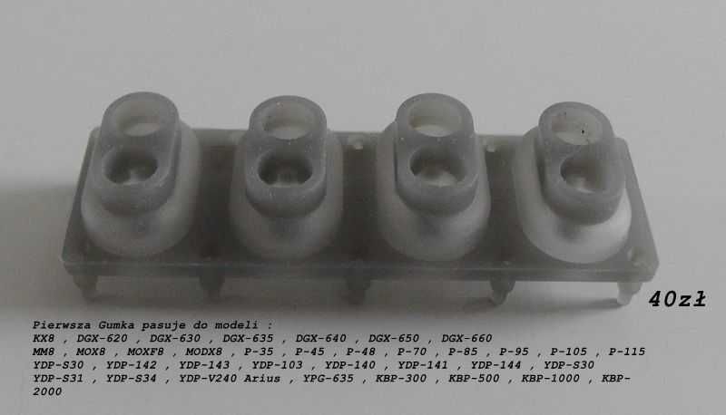 Gumki Kontaktowe do klawiszy YAMAHA PSR CS KB EW Tyros Genos