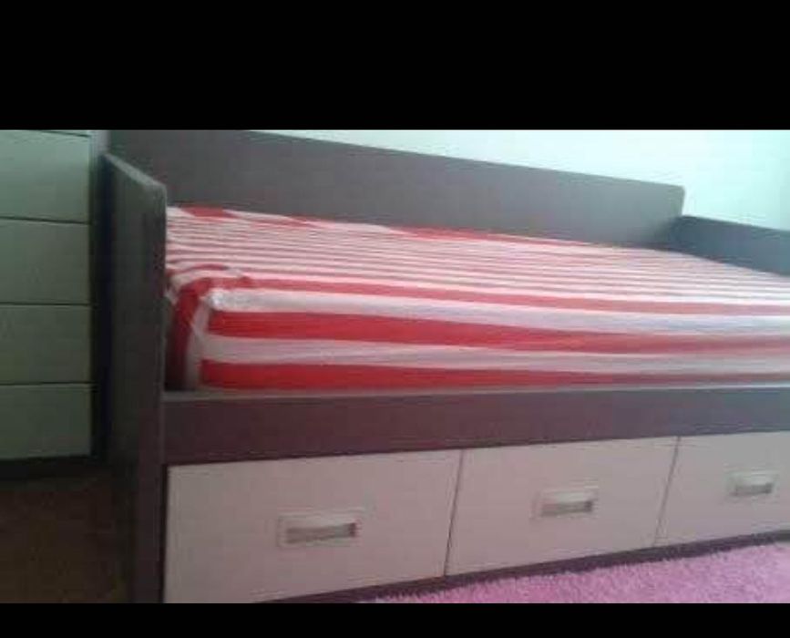 Cama solteiro beliche