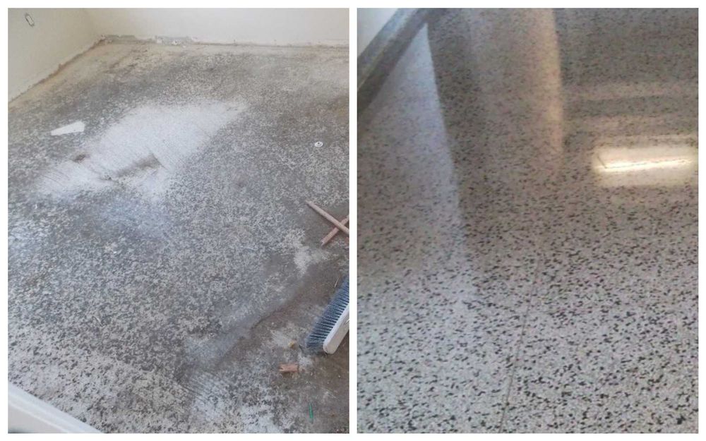 Szlifowanie, renowacja posadzek marmur, lastryko, granit, beton.