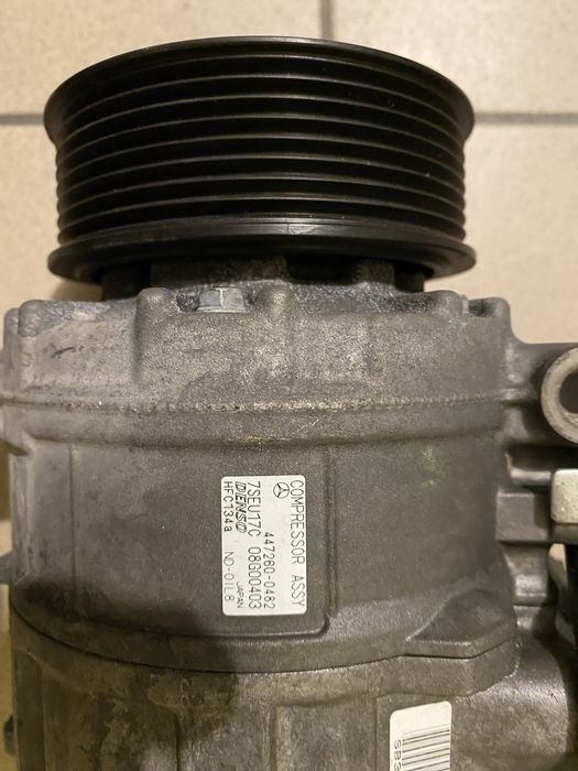 Sprężarki klimatyzacji mercedes modele  A/B/C/E/R/S klasa 5/6/8 Pk