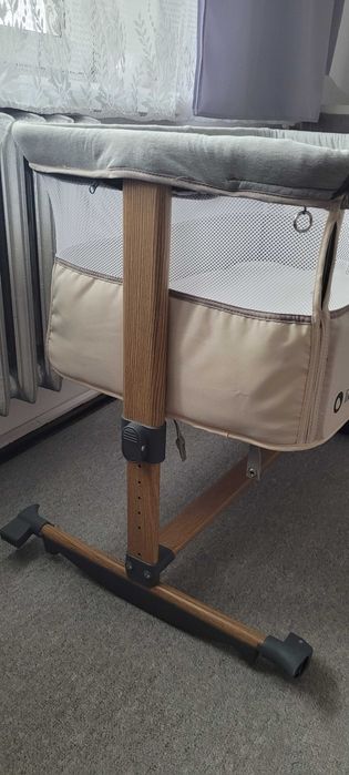 LIONELO łóżeczko dostawne, wolnostojące i kołyska 3-w-1